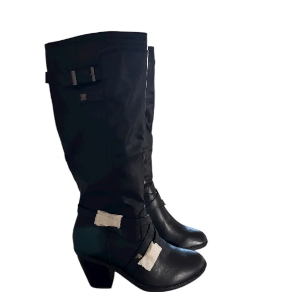 NWT Rialto Black Boots, Size 8 M - Picture 8 of 8